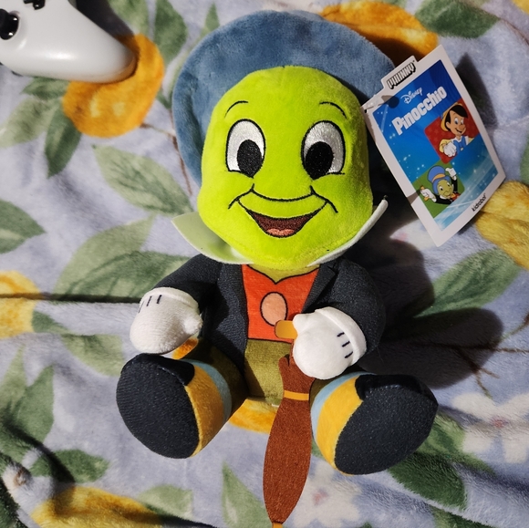 Disney Pinocchio Plush Toy - Green and Blue NWT - Picture 2 of 10